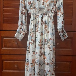 Đầm vintage bông hoa