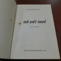 GÃ VIẾT THUÊ - HOÀNG MINH TƯỜNG 762769