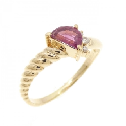 Nhẫn Tourmaline K18YG - Hàng hiệu Chính hãng