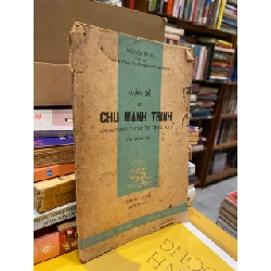 Luận đề về Chu Mạnh Trinh - Nguyễn Sỹ Tế 126476