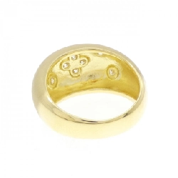 Nhẫn kim cương hoa K18YG 0.36CT 669249