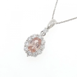 Dây chuyền Sapphire Padparadscha PT900/PT850 1.032CT - Hàng hiệu Chính hãng 855686
