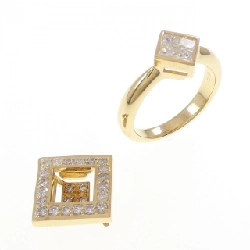 Nhẫn kim cương K18YG 0.50CT 666024