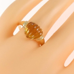 Nhẫn Citrine K18YG - Hàng hiệu Chính hãng 850836