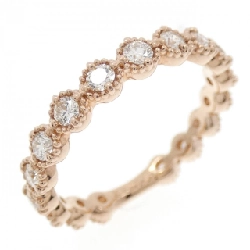 Nhẫn kim cương K18PG 0.65CT - Hàng hiệu Chính hãng