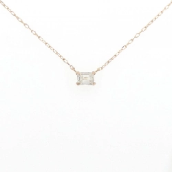 K18PG Dây chuyền kim cương 0.186CT - Hàng hiệu Chính hãng