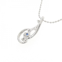 K18WG Sapphire Necklace - Hàng hiệu Authentic 864304