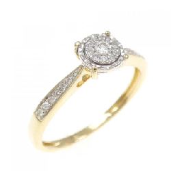 Nhẫn kim cương 750YG/750WG 0.03CT