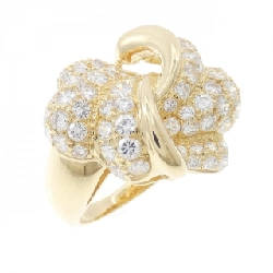 Nhẫn kim cương 18KP Pavé 1.11CT - Hàng hiệu Chính hãng