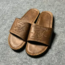 COMBO 2 ĐÔI DÉP DA BÒ THANH LÝ SIZE 41 674910