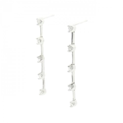 K18WG Bông tai kim cương 0.50CT - Hàng hiệu Chính hãng 868488