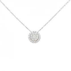 Dây chuyền kim cương PT900/PT850 0.73CT - Hàng hiệu Chính hãng