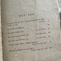 Thơ Lá cỏ -Whitman 932948