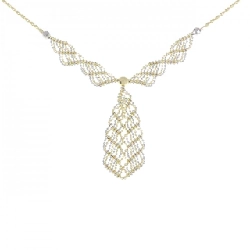 K18YG/PT Necklace - Hàng hiệu Authentic