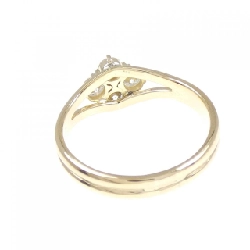 Nhẫn kim cương K18YG 0.40CT 671014