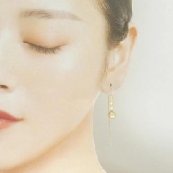 K18YG Bạch Ngọc Trai Bông Tai - Hàng hiệu Chính hãng 865139