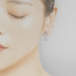 K18WG Bông tai kim cương - Hàng hiệu Authentic 877260