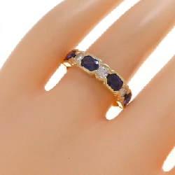 Nhẫn Sapphire K18YG 1.63CT 666951