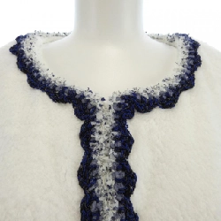 【Mã giảm giá】Áo khoác không cổ CHANEL 636231