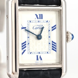Cartier Must Tank SM W1014054 Bạc Quartz - Hàng hiệu Chính hãng 876951