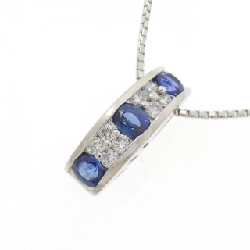 Dây chuyền Sapphire PT900/PT850 0.926CT - Hàng hiệu Chính hãng 859386
