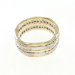 Nhẫn kim cương K18YG/K18WG 0.666CT 673400