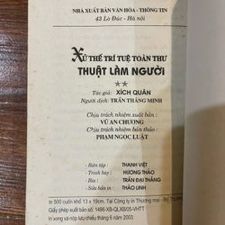 Thuật Làm Người - Xử thế trí tuệ toàn thư (6) 532122