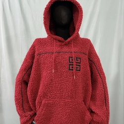 Áo hoodie lông cừu 2 lớp dày dặn