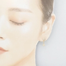 Bông tai kim cương K18YG hình hoa 1.00CT - Hàng hiệu Chính hãng 871464