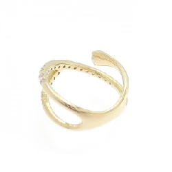 Nhẫn pinky kim cương K18YG 0.35CT 669687