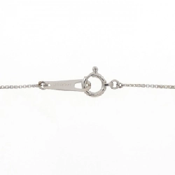 K18WG/PT850 Dây chuyền ngọc trai Akoya hình trái tim 8mm - Hàng hiệu Authentic 856564