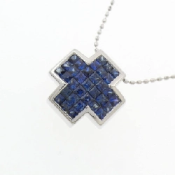 K18WG Sapphire Necklace 1.20CT - Hàng hiệu Chính hãng 856518