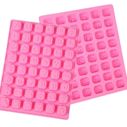 Khuôn silicon làm bánh, rau câu, socola 24 chữ cái, 10 số, ký tự - Mã số 1136 338421