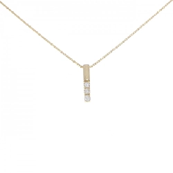 K18YG Dây chuyền kim cương - Hàng hiệu Authentic