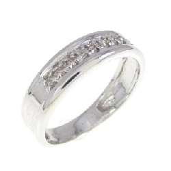 Nhẫn kim cương K18WG 0.10CT