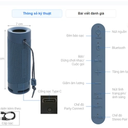 LOA SONY SRS-XB23 EXTRA BASS MÀU XANH BLUE MỚI* TẶNG QUÀ 0Đ, FREESHIP THÁNG 5-6 317723