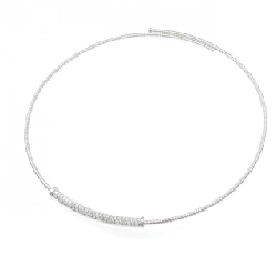 Dây chuyền kim cương 750WG 1.27CT - Hàng hiệu Chính hãng 855664