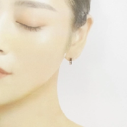 K18PG/K18YG Bông tai kim cương - Hàng hiệu Authentic 872418