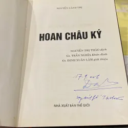 HOAN CHÂU KÝ, Bản bìa cứng xb 2004 926897
