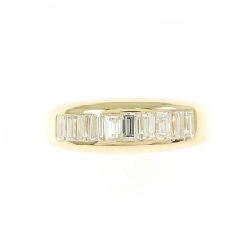 Nhẫn pinky kim cương 750YG 0.48CT 668572