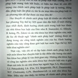Chính sách pháp luật những vấn đề lý luận và thực tiễn  740458
