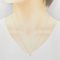 K18YG Solitaire Dây chuyền kim cương 0.15CT - Hàng hiệu Chính hãng 846741