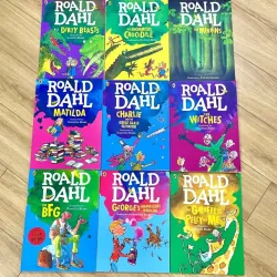 SÁCH - ROALD DAHL-PHIÊN BẢN ĐẶC BIỆT KHỔ TO A4 FULL MÀU - 20 cuốn 1000794