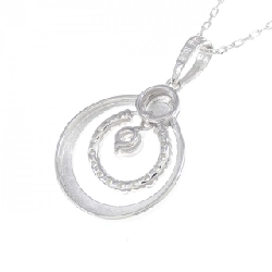 K18WG Dây chuyền kim cương 0.18CT - Hàng hiệu Chính hãng 864228