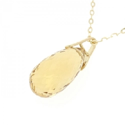 K18YG Mặt dây chuyền Citrine 12.00CT - Hàng hiệu Chính hãng 848394