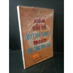 [Sách Cũ SCGR] Những yếu tố quyết định thắng lợi trong thái công binh pháp mới 80% bẩn bìa, ố nhẹ, có chữ ký 2000 Dương Diên Hồng HCM1604 MARKETING KINH DOANH