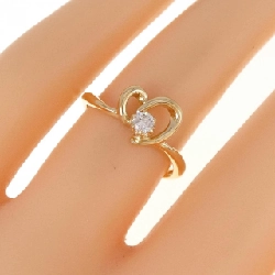 Nhẫn kim cương K18YG 0.1CT 673479