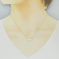 K18YG Cubic Necklace - Hàng hiệu Authentic 862122