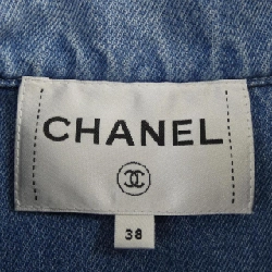 CHANEL LOOK25 P76751V68780 Áo khoác denim - Hàng hiệu Authentic 817369