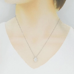 K18WG Dây chuyền kim cương - Hàng hiệu Authentic 860509